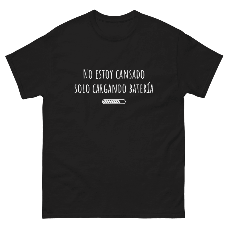 No estoy estoy cansado, solo cargando batería